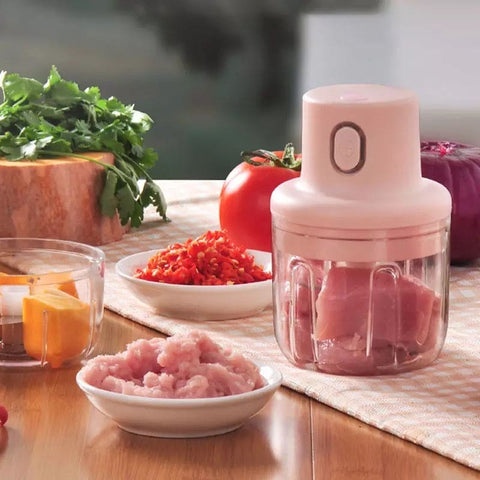 Mini Chopper Machine Electric Food and vegetables Chopper ( Fast & Easy Kitchen Cutter)